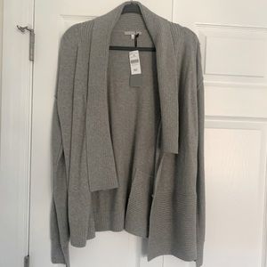 Skin shawl collar cardigan sweater, size 1, NWT